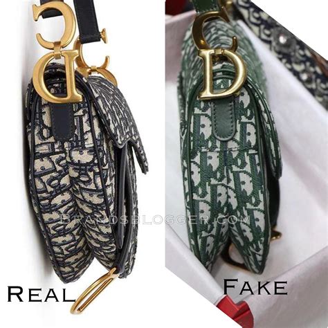 how to spot fake vintage dior saddle bag|genuine dior saddle bag.